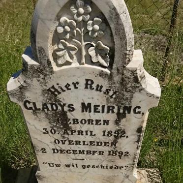 MEIRING Gladys 1892-1892