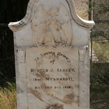 MANLEY Hester J. nee MYNHARDT -1918