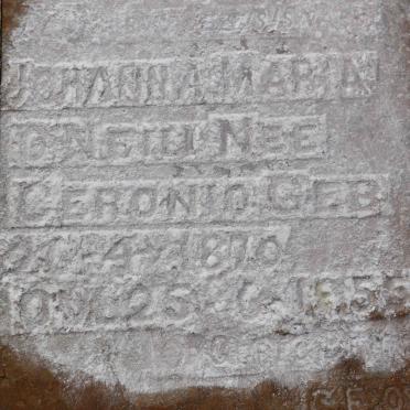 O'NEILL Sarel Frederick ?-? &amp; Johanna Maria CERONIO 1870-1955