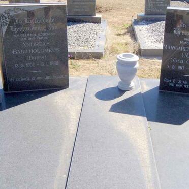 ORLANDINI Andreas Bartholomeus 1902-1968 &amp; Margaretha Elizabeth COERTZEN 1917-1990