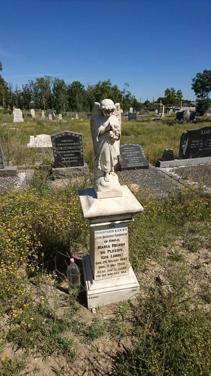 PLESSIS Maria Helena, du nee LUBBE 1887-1920
