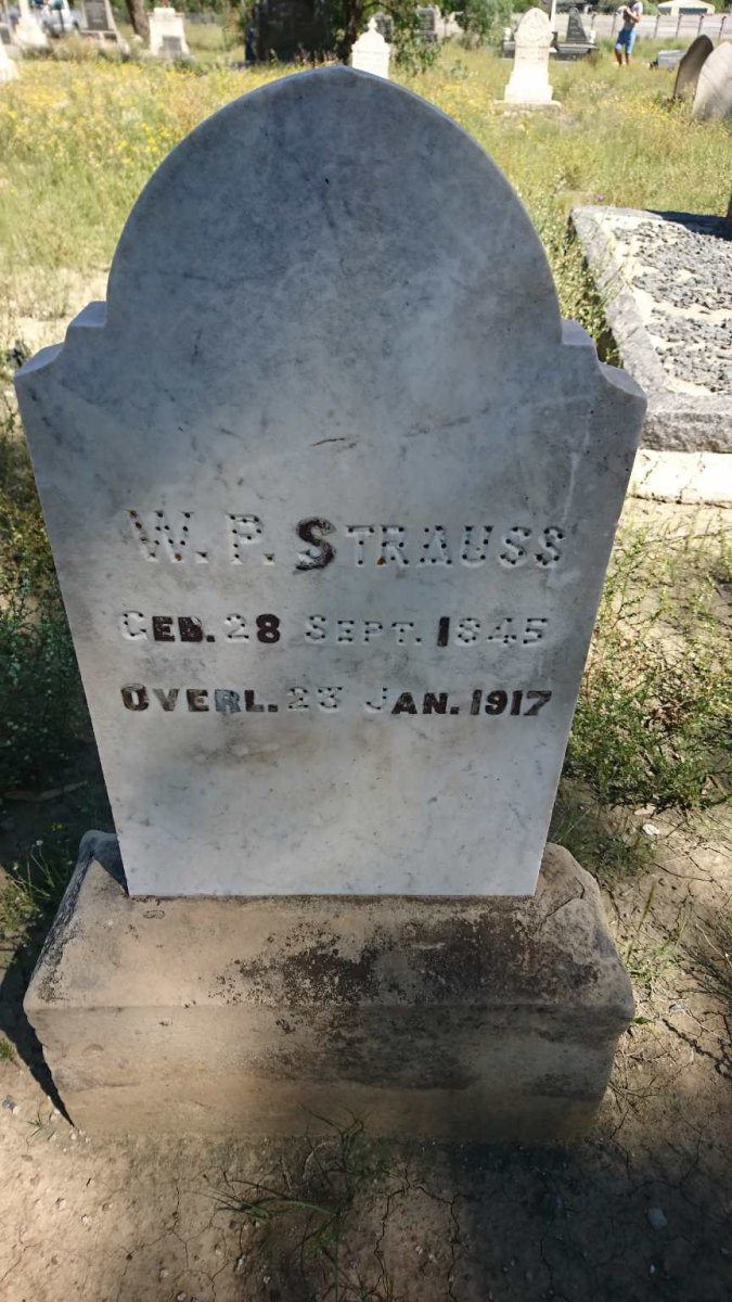 STRAUSS W.P. 1845-1917