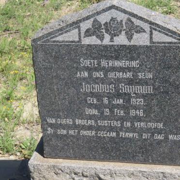 SNYMAN Jacobus 1923-1948