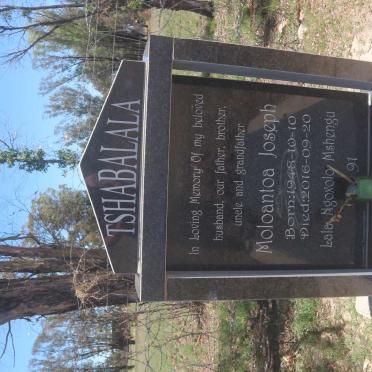 TSHABALALA Moloantoa Joseph 1948-2016