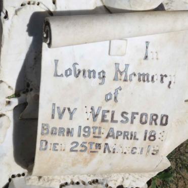 WELSFORD Ivy 18??-19??