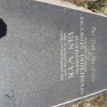 WYK Jacobus Philippus, van 1977-1997