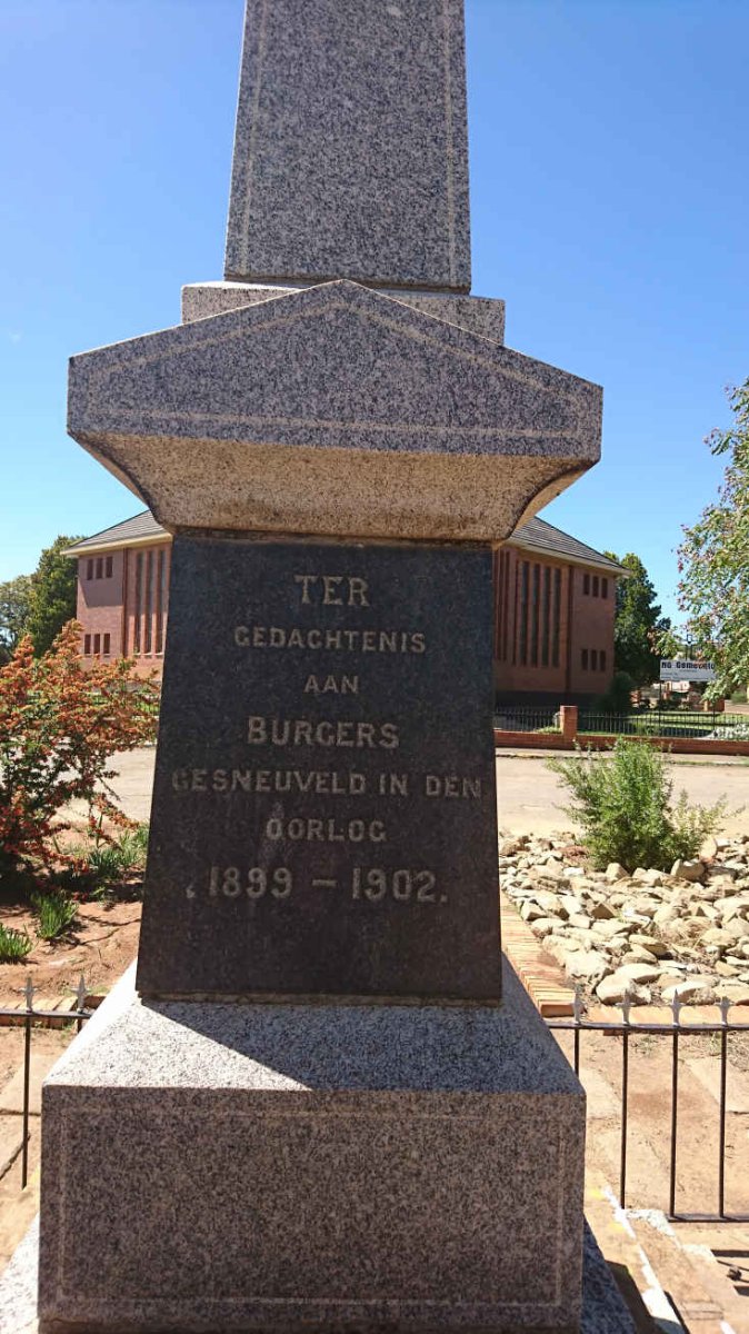 3. Anglo-Boeroorlog Burgermonument