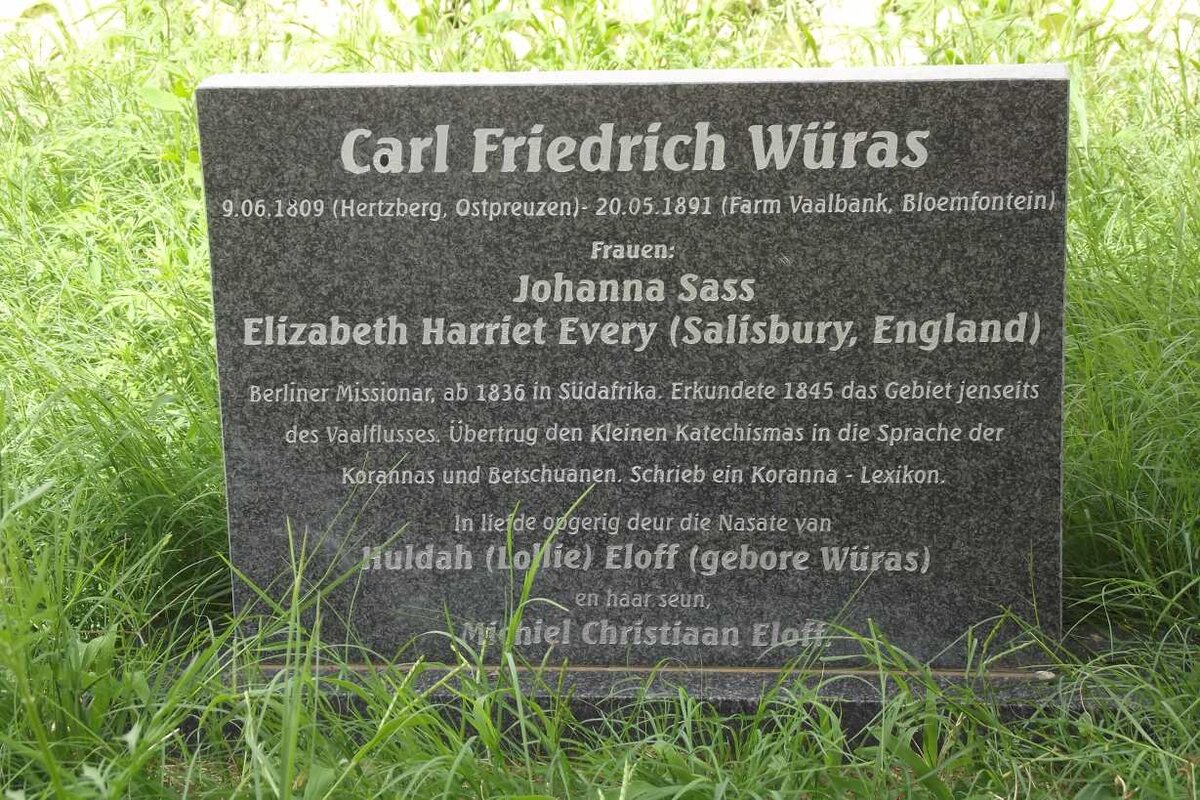 WURAS Carl Friedrich 1809-1891