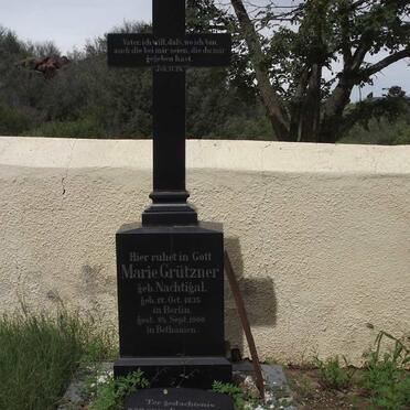 GRUTZNER Marie nee NACHTIGAL 1835-1900