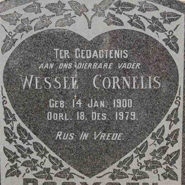 BOOYSEN Wessel Cornelis 1900-1979