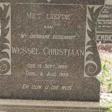 EBERSOHN Wessel Christiaan 1895-1958