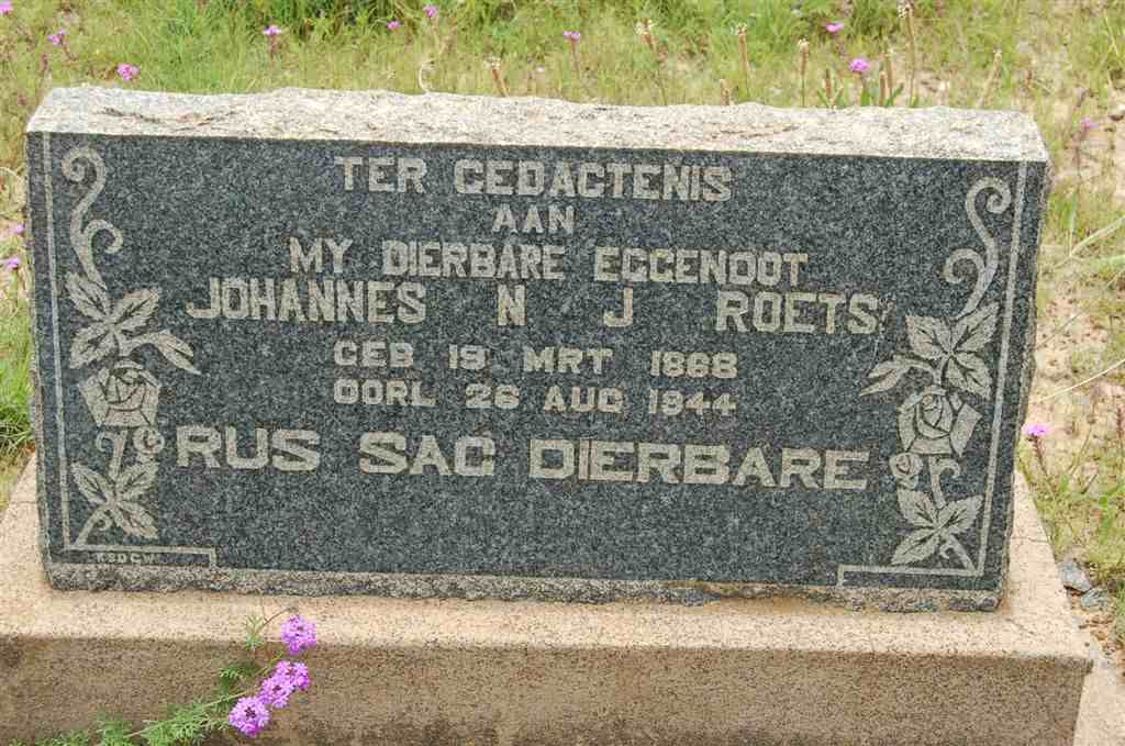 ROETS Johannes N.J. 1868-1944