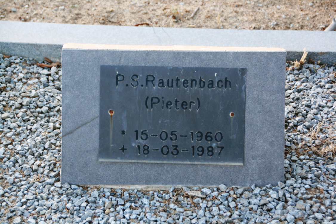 RAUTENBACH P.S. 1960-1987