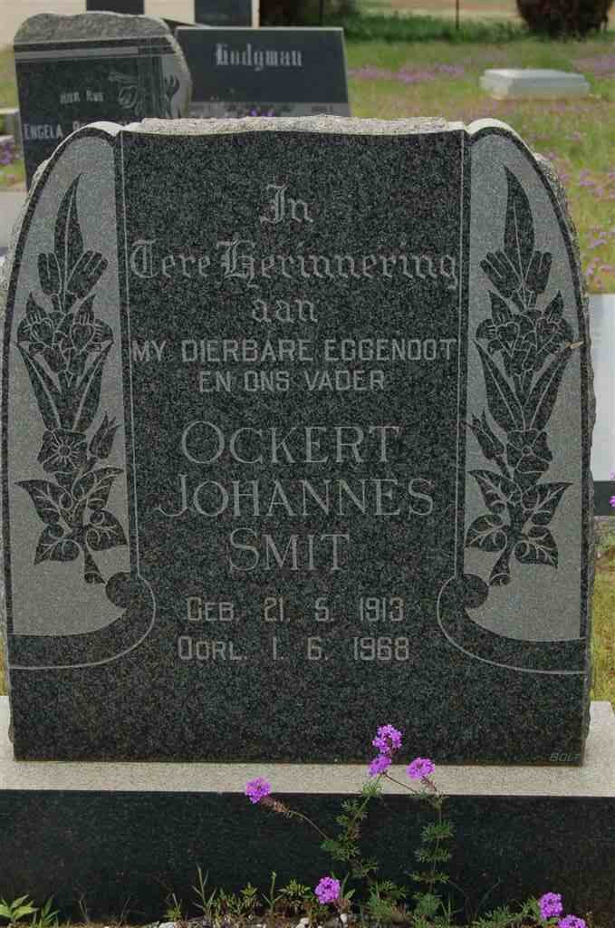 SMIT Ockert Johannes 1913-1968