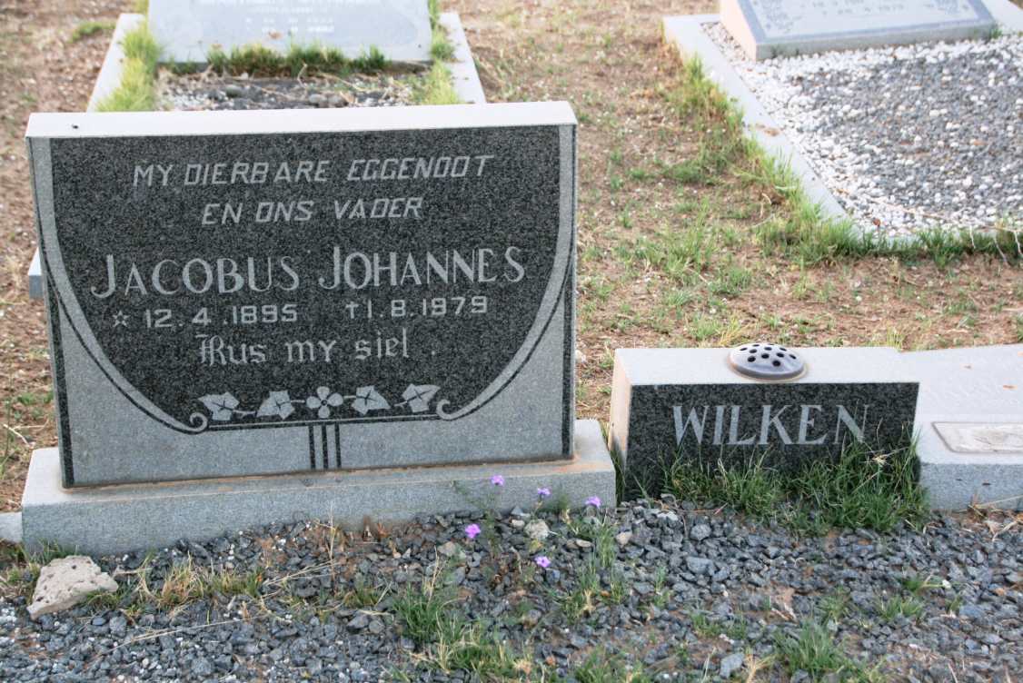 WILKEN Jacobus Johannes 1895-1979