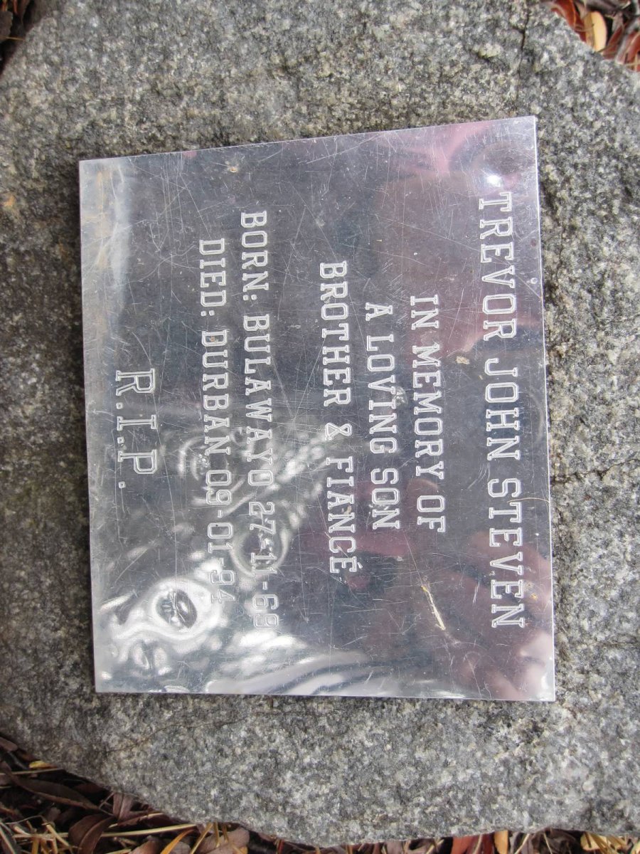 STEVEN Trevor John 1969-1994