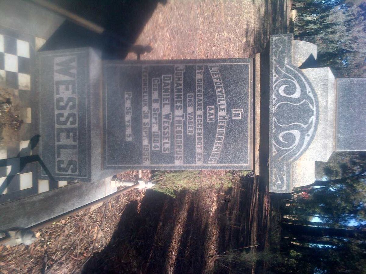 WESSELS Johannes Theodorus Daniel 1884-1935