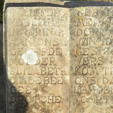 BEER Elizabeth C.J., de nee DROTCHE 1856-1933