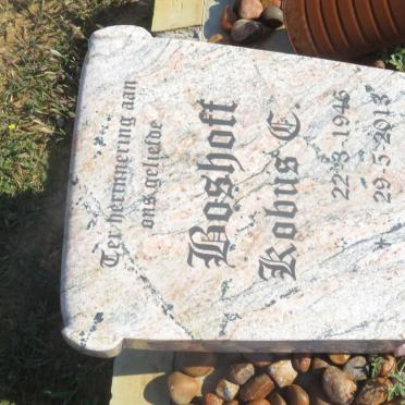 BOSHOFF Kobus C. 1946-2013
