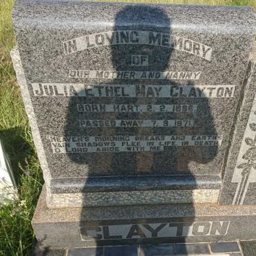 CLAYTON Julia Ethel May 1886-1971