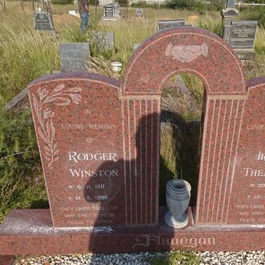 FLANEGAN Rodger Winston 1911-1988 &amp; Iris Thelma 1910-1988