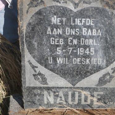 NAUDE Baba -1945