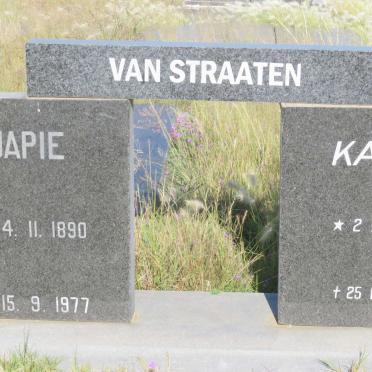 STRAATEN Japie, van 1890-1977 &amp; Katie 1902-1987