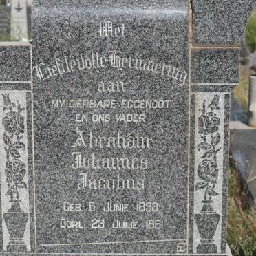 S? Abraham Johannes Jacobus 1898-1961 &amp; Elizabeth Magdalena SEIMONS 1898-1984