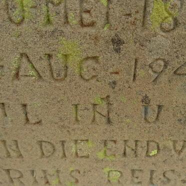 SWANEPOEL Maria Dorithea nee FOORD 1853-1945