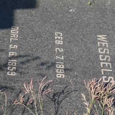 WESSELS Hermanus Wilhelmus 1896-1959