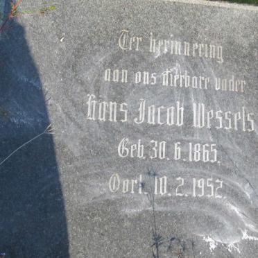 WESSELS Hans Jacob 1865-1952
