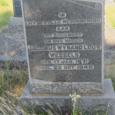 WESSELS Jacobus Wynand Louw 1871-1948