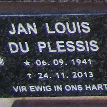 PLESSIS Jan Louis, du 1941-2013