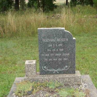 BESTER Bernard 1920-1956