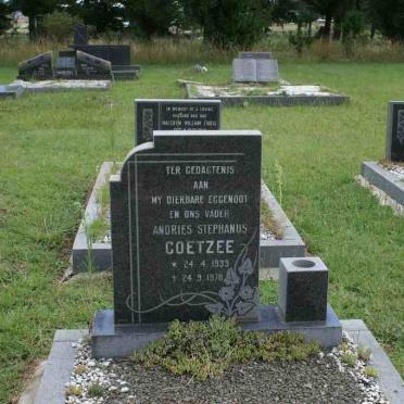 COETZEE Andries Stephanus 1933-1978