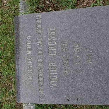 CROSSE Victor 1907-1974