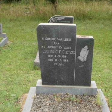 COETZEE Culles C.F. 1910-1965