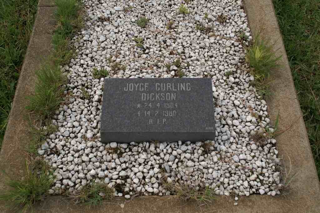 DICKSON Joyce Gurling 1904-1980