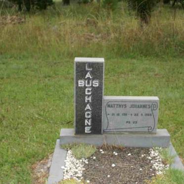 LABUSCHAGNE Matthys Johannes 1911-1966