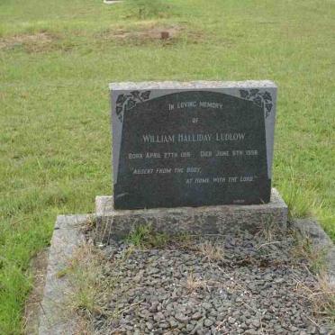 LUDLOW William Halliday 1916-1956