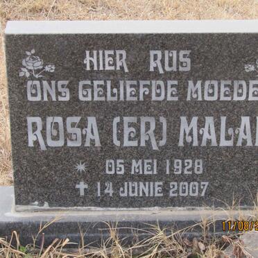 MALAN Rosa 1928-2007