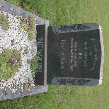 NEWTON Lulu 1889-1963