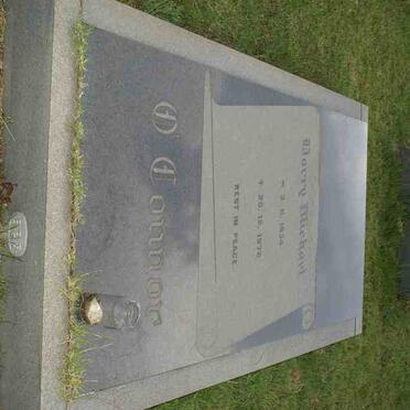 O' CONNOR Barry Michael 1934-1972