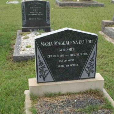 TOIT Maria Magdalena, du nee SMIT 1913-1995