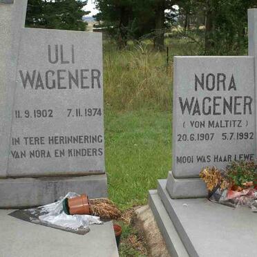 WAGENER Uli 1902-1974 &amp; Nora VON MALTITZ 1907-1992