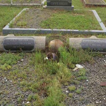 WIESNER J.L.V. 1876-1954 &amp; E.C. 1881-1961