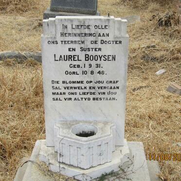 BOOYSEN Laurel 1931-1948