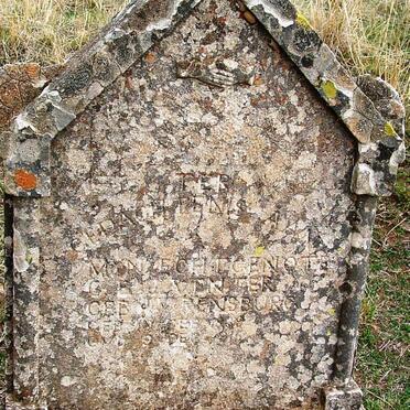 VENTER G.E. nee JANSEN VAN RENSBURG 1809-1915