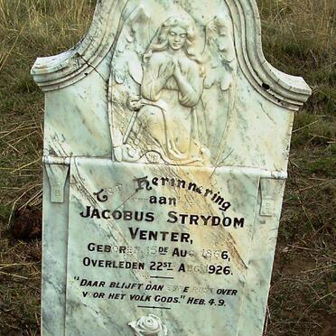 VENTER Jacobus Strydom 1866-1926