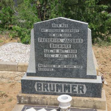 BRUMMER Frederick Jacobus 1856-1933